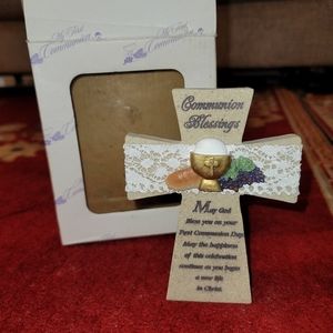 1st Communion Cross (5 inches high)